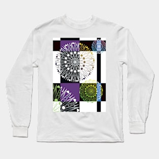 Sunflowers Mandala Long Sleeve T-Shirt